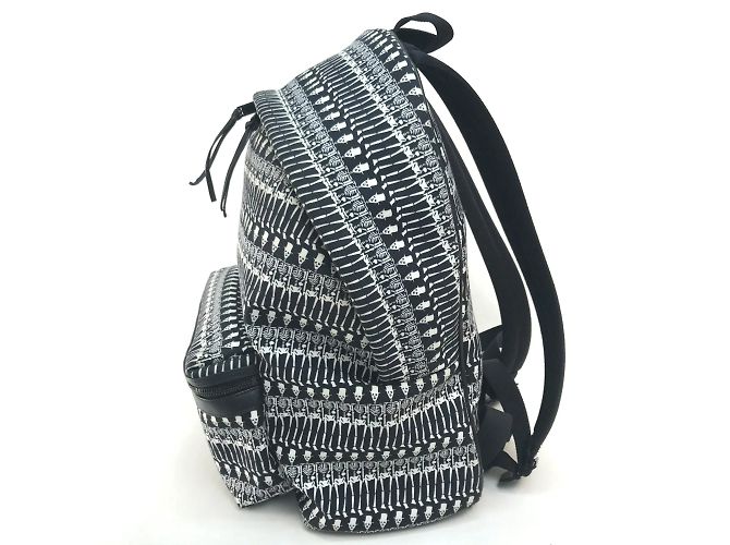 Zaino nero Saint Laurent Paris 435988 - vista 3
