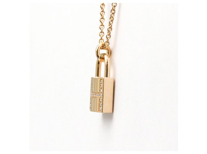 Hermès Hermes Kelly Diamantkette mit Kette Golden - Ansicht 3