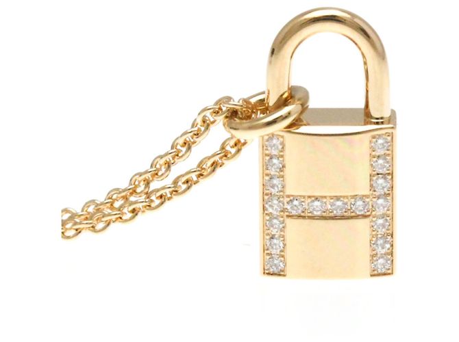 Hermès Hermes Kelly Diamantkette mit Kette Golden - Ansicht 7