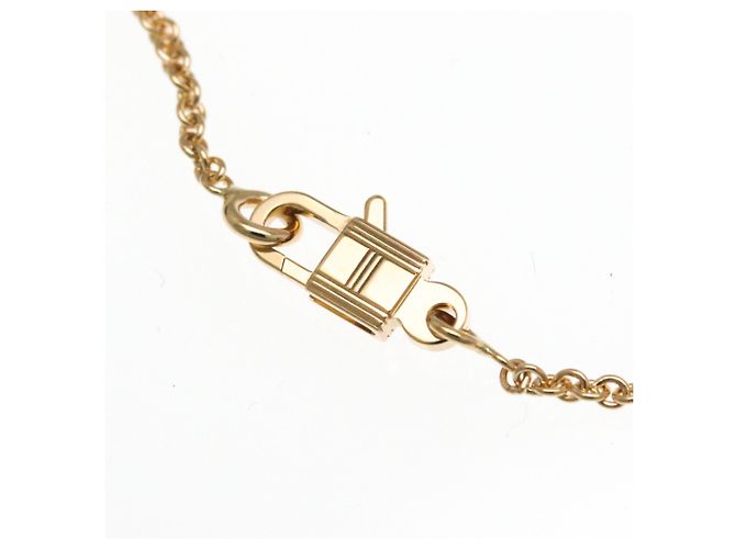 Hermès Hermes Kelly Diamantkette mit Kette Golden - Ansicht 8