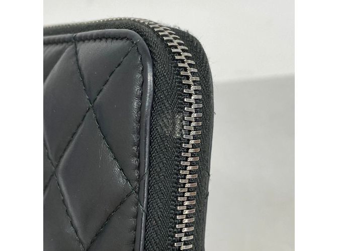 Cartera larga Chanel Matelassé de cuero Gabrielle Negro - vista 10