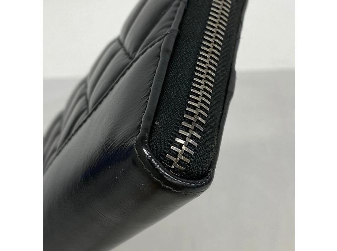Cartera larga Chanel Matelassé de cuero Gabrielle Negro - vista 11