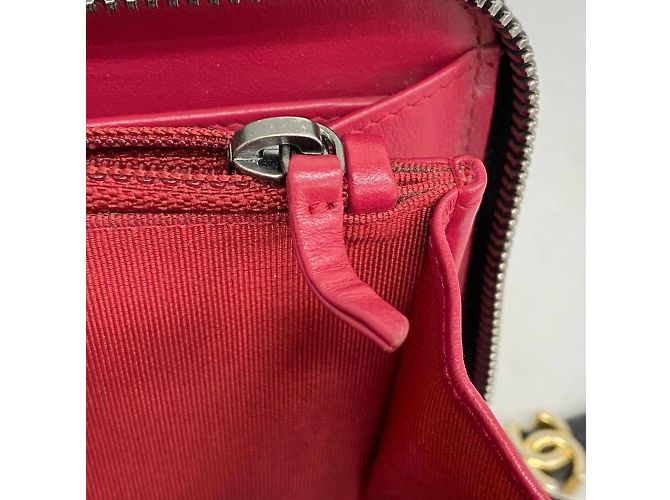 Cartera larga Chanel Matelassé de cuero Gabrielle Negro - vista 7