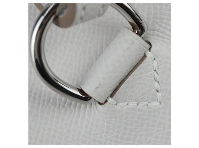 Bolso de Hombro Petite Course de Hermès Blanco - vista 8