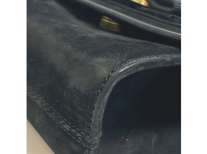 Borsa a spalla mini pochette Vala Ribbon di Salvatore Ferragamo Nero - vista 5