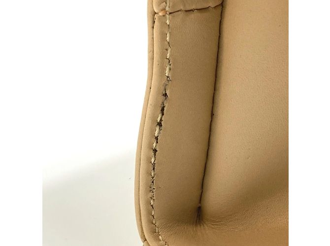 Borsa in pelle beige Salvatore Ferragamo - vista 8