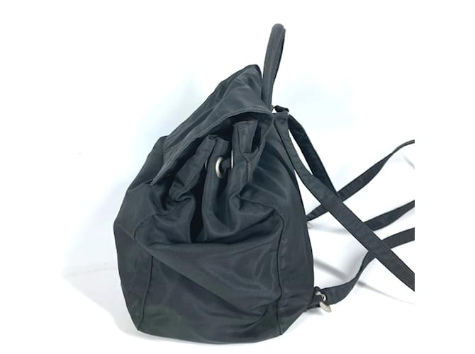 Schwarzer Stoff-Rucksack von Prada - Ansicht 3