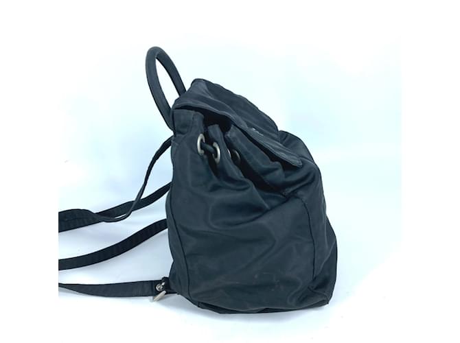 Schwarzer Stoff-Rucksack von Prada - Ansicht 4