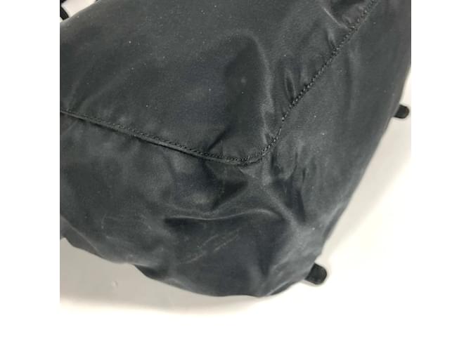 Schwarzer Stoff-Rucksack von Prada - Ansicht 7