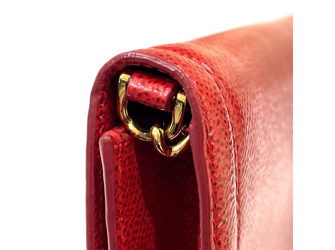 Borsa Vala Ribbon di Salvatore Ferragamo Rosso - vista 4