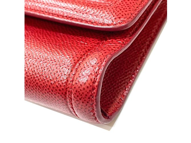 Borsa Vala Ribbon di Salvatore Ferragamo Rosso - vista 5