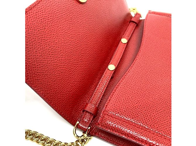 Borsa Vala Ribbon di Salvatore Ferragamo Rosso - vista 7