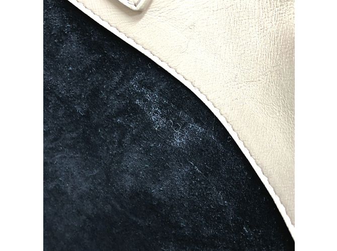 Beige Leder Tote Bag von Saint Laurent - Ansicht 13