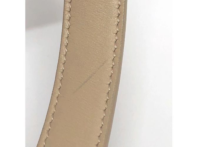 Beige Leder Tote Bag von Saint Laurent - Ansicht 15