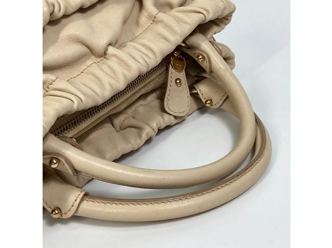 Borsa a Spalla Vala 2WAY di Salvatore Ferragamo Beige - vista 10