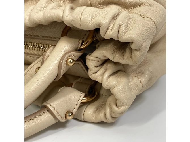 Borsa a Spalla Vala 2WAY di Salvatore Ferragamo Beige - vista 11