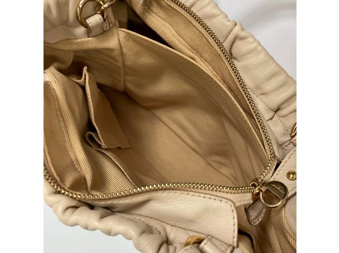 Borsa a Spalla Vala 2WAY di Salvatore Ferragamo Beige - vista 13