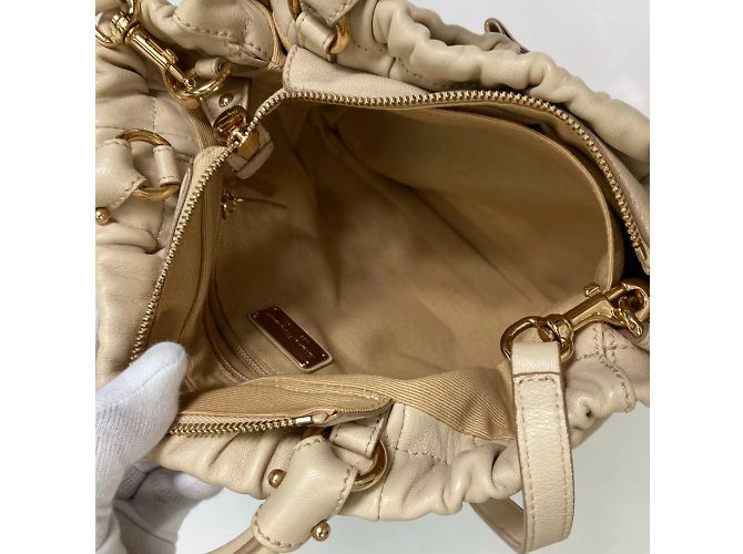 Borsa a Spalla Vala 2WAY di Salvatore Ferragamo Beige - vista 14
