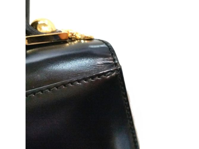 Borsa Gancini di Salvatore Ferragamo Nero - vista 8
