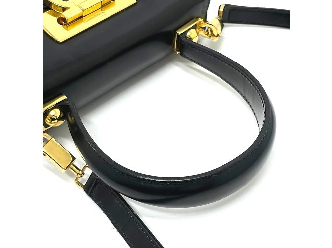 Borsa Gancini di Salvatore Ferragamo Nero - vista 9