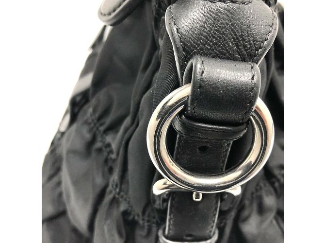 Schwarze Handtasche Prada BN1792 - Ansicht 10