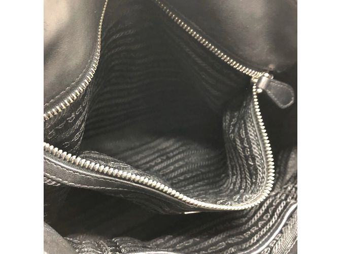 Schwarze Handtasche Prada BN1792 - Ansicht 12