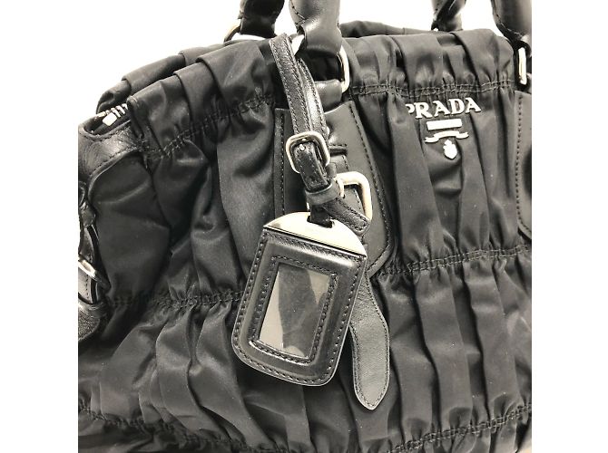 Schwarze Handtasche Prada BN1792 - Ansicht 14
