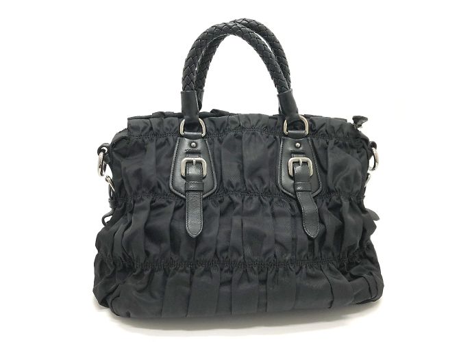 Schwarze Handtasche Prada BN1792 - Ansicht 2