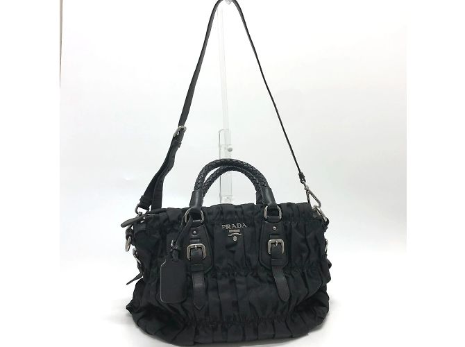 Schwarze Handtasche Prada BN1792 - Ansicht 4