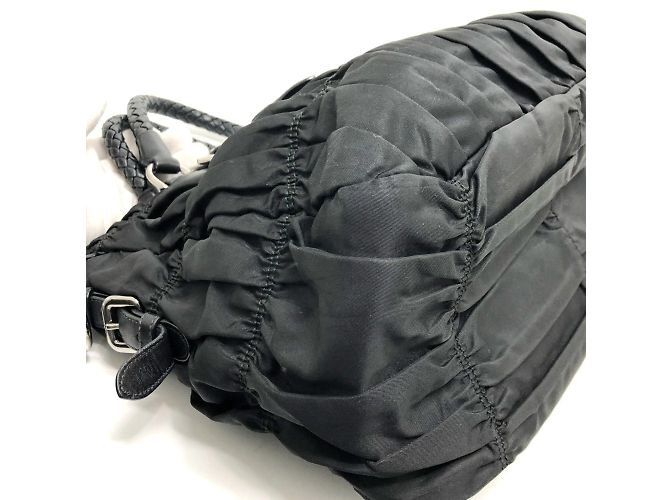 Schwarze Handtasche Prada BN1792 - Ansicht 9