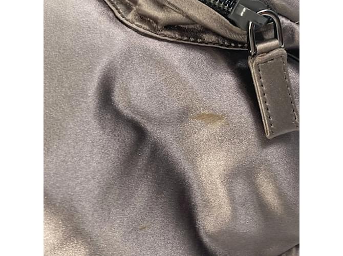 Prada Rucksack mit brauner Logo-Platte - Ansicht 4