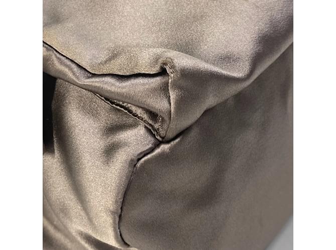 Prada Rucksack mit brauner Logo-Platte - Ansicht 5