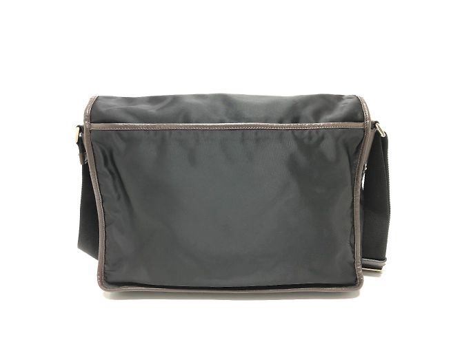 Borsa a spalla nera Prada VA0793 Nero - vista 2