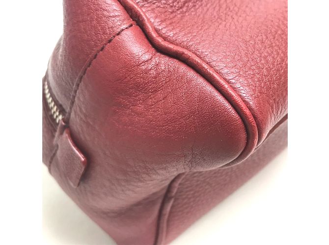 Rote Lederpouch von Prada - Ansicht 6