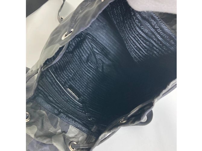 Prada Green Cloth Backpack - view 12