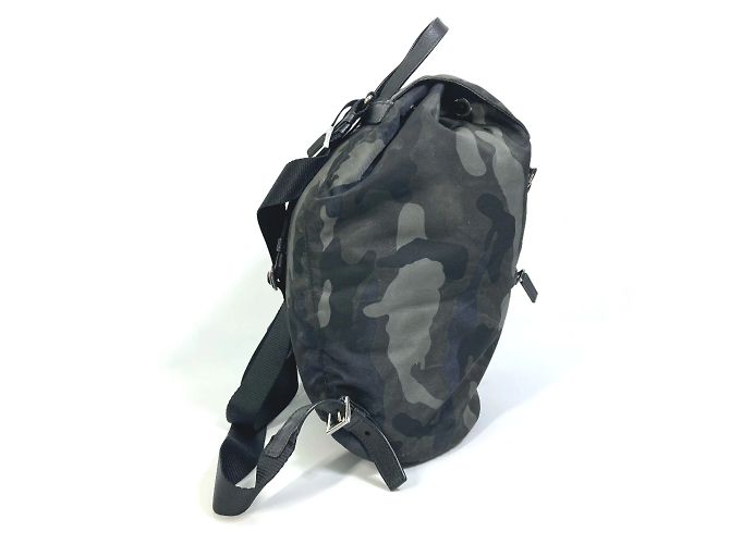 Prada Green Cloth Backpack - view 3