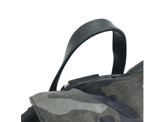 Prada Green Cloth Backpack - view 5