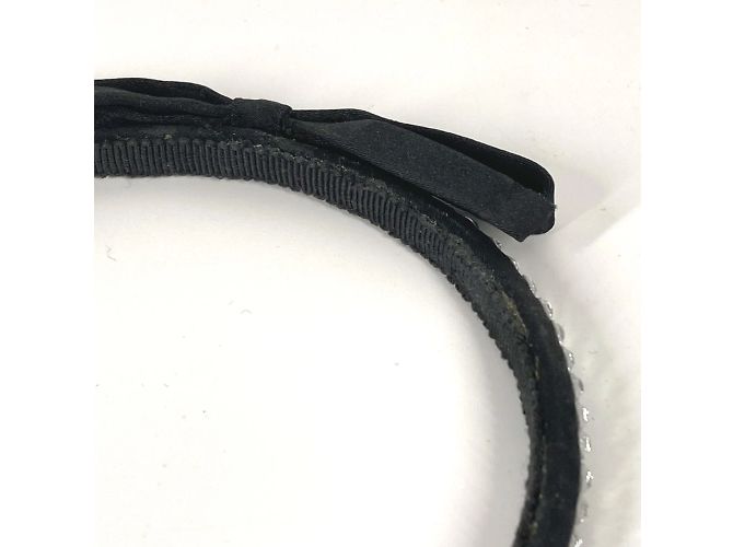 Fascia per capelli nera Miu Miu Katyusha Nero - vista 5