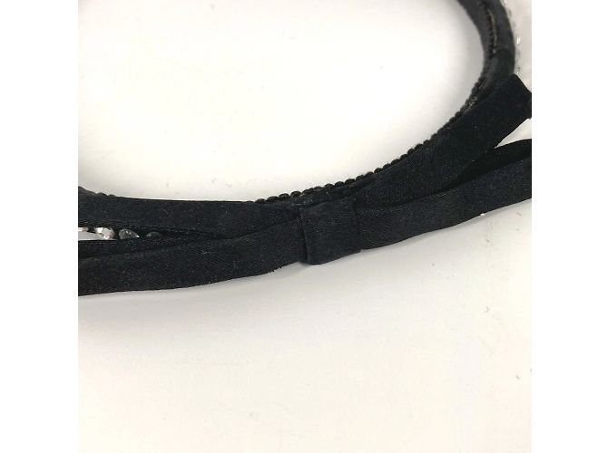 Fascia per capelli nera Miu Miu Katyusha Nero - vista 8