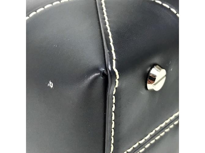 Borsa a spalla MCM Logo Lock Hardware Nero - vista 6