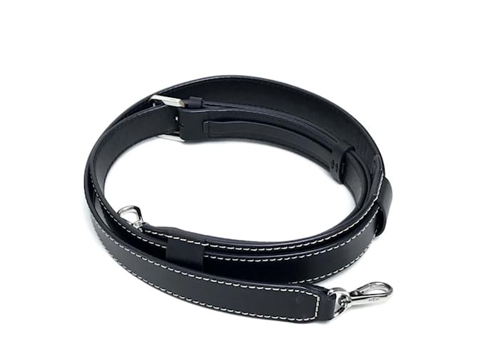 Borsa a spalla MCM Logo Lock Hardware Nero - vista 8