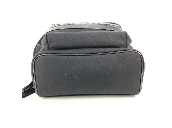 Saint Laurent Black Leather Backpack - view 3
