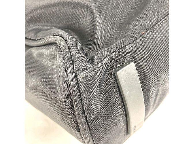 Borsa a mano Prada in tessuto nero - vista 7
