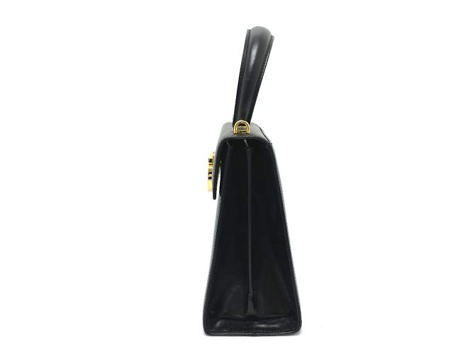 Borsa a Spalla Gancini di Salvatore Ferragamo Nero - vista 4