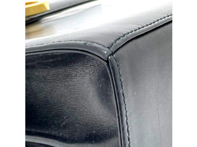 Borsa a Spalla Gancini di Salvatore Ferragamo Nero - vista 7