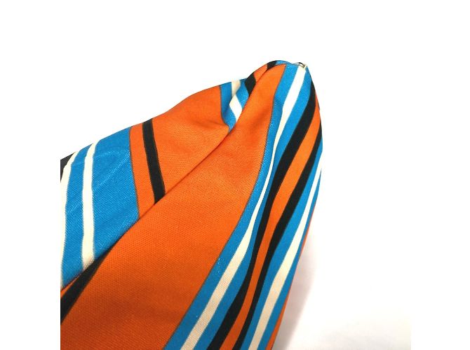 Borsa a Spalla Prada 2VY007 Stripe Arancione - vista 9