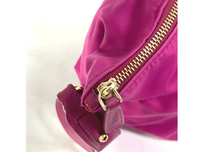 Borsa a Spalla Gancini 2WAY di Salvatore Ferragamo Rosa - vista 12