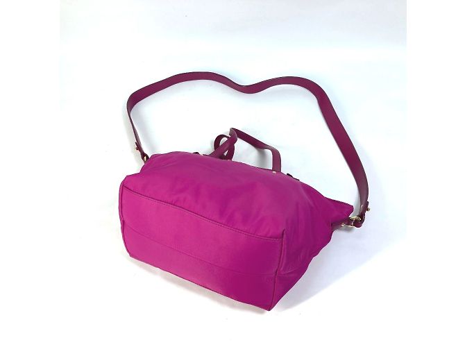 Borsa a Spalla Gancini 2WAY di Salvatore Ferragamo Rosa - vista 13