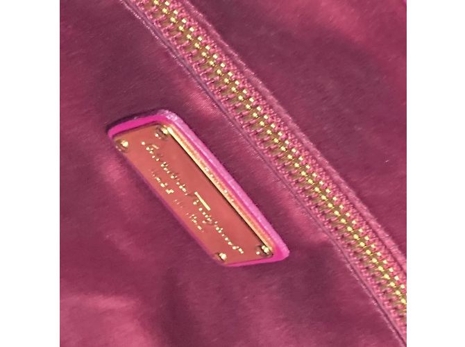 Borsa a Spalla Gancini 2WAY di Salvatore Ferragamo Rosa - vista 15