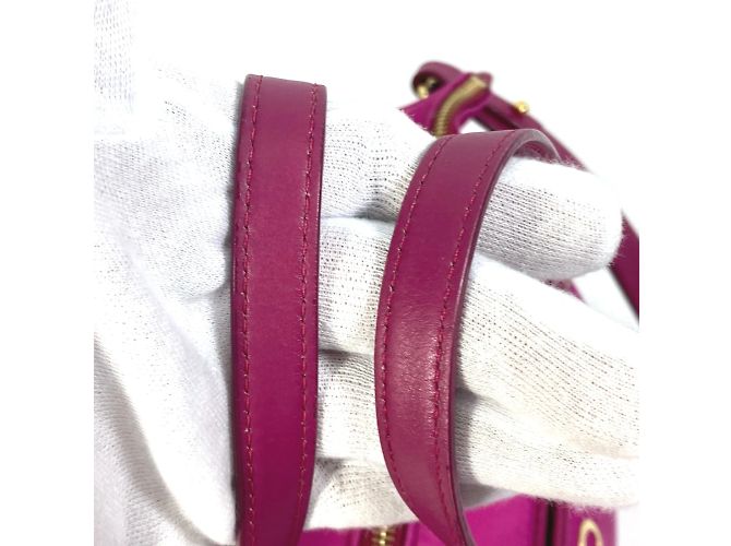 Borsa a Spalla Gancini 2WAY di Salvatore Ferragamo Rosa - vista 9